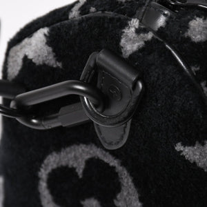 Like new item LOUIS VUITTON Keepall Bandouliere 25 Boston Bag Monogram Eclipse Taffetage M45438 Used 4a005635