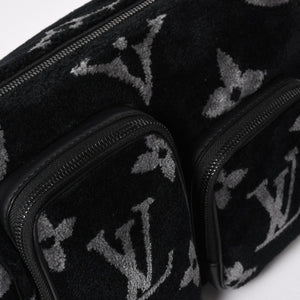 Like new item LOUIS VUITTON Keepall Bandouliere 25 Boston Bag Monogram Eclipse Taffetage M45438 Used 4a005635