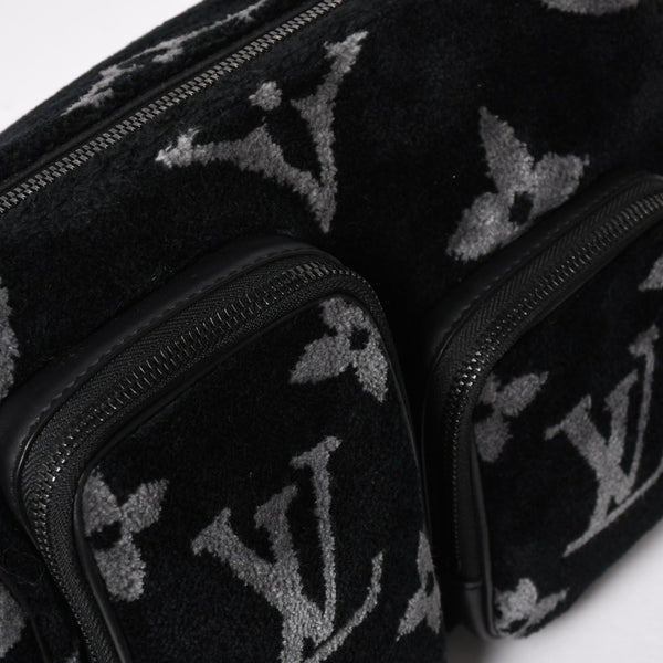 Like new item LOUIS VUITTON Keepall Bandouliere 25 Boston Bag Monogram Eclipse Taffetage M45438 Used 4a005635
