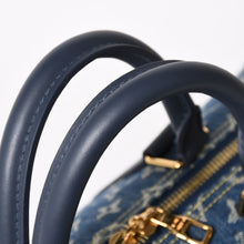 画像をギャラリービューアに読み込む, 極美品 LOUIS VUITTON ルイヴィトン × NIGO キーポル バンドリエール50 M45975 ボストンバッグ モノグラムデニム レザー ネイビー ゴールド金具 中古 4a005642