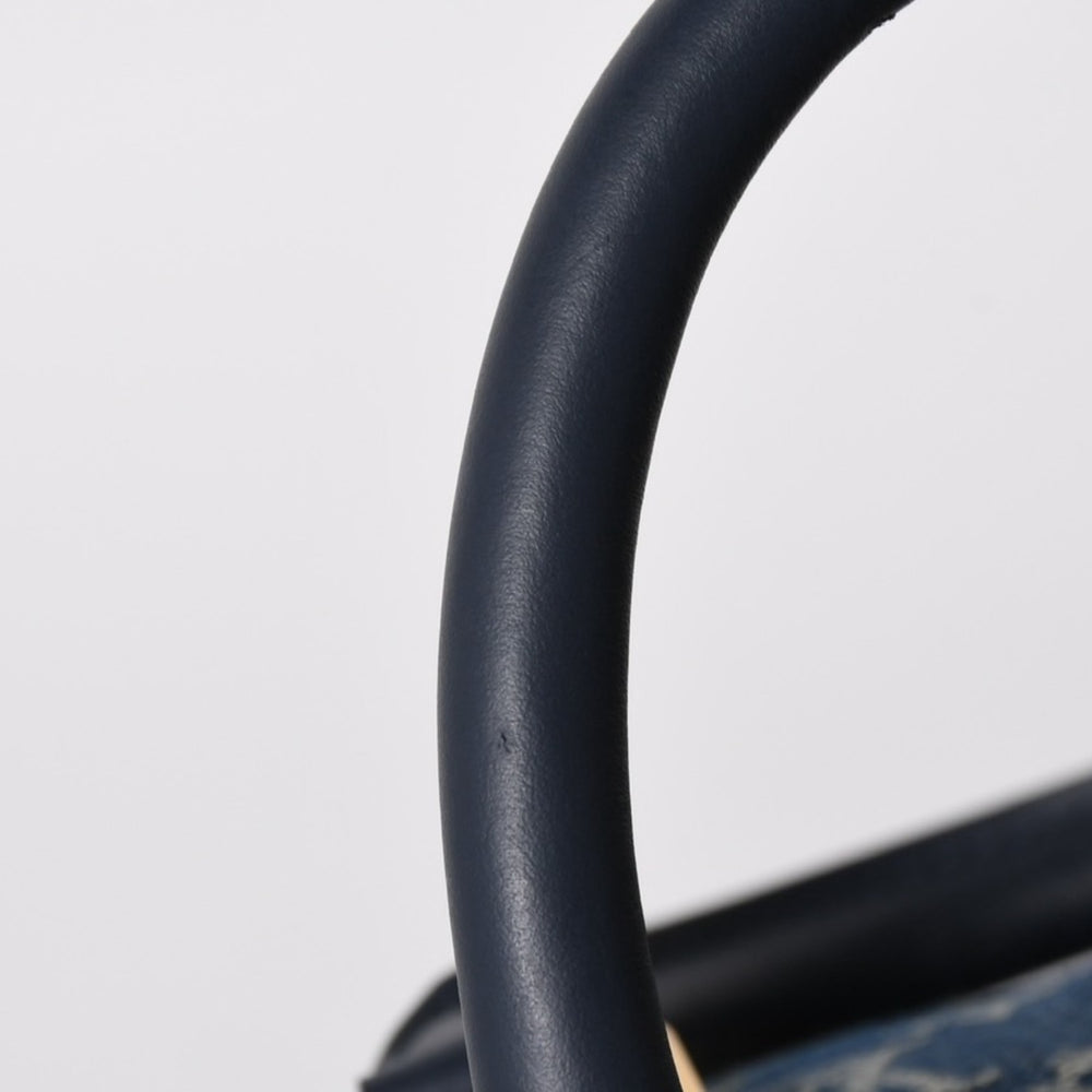 極美品 LOUIS VUITTON ルイヴィトン × NIGO キーポル バンドリエール50 M45975 ボストンバッグ モノグラムデニム レザー ネイビー ゴールド金具 中古 4a005642