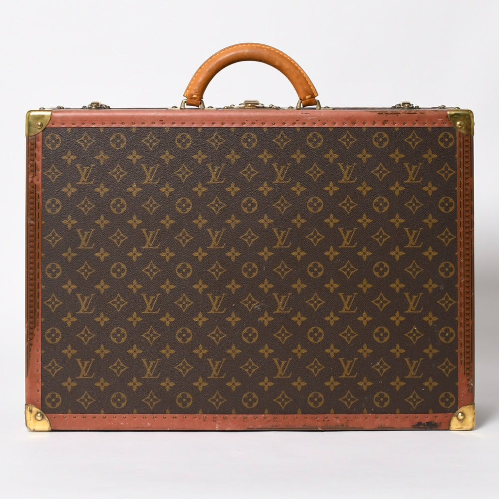 LOUIS VUITTON Alzer 55 Trunk Case Hard Case M21229 Monogram PVC Leather Good Used 4a005797