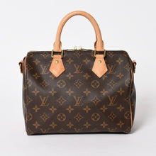 将图片加载到图库查看器，極美品 LOUIS VUITTON ルイヴィトン スピーディー バンドリエール25 ハンドバッグ ショルダーバッグ 2way M46977 モノグラム レザー 中古 4a005789