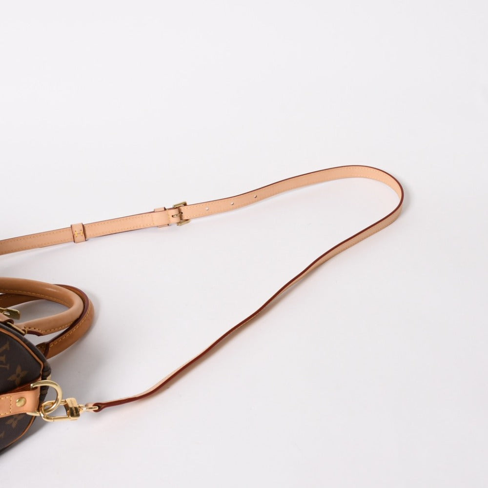 極美品 LOUIS VUITTON ルイヴィトン スピーディー バンドリエール25 ハンドバッグ ショルダーバッグ 2way M46977 モノグラム レザー 中古 4a005789
