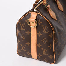 将图片加载到图库查看器，極美品 LOUIS VUITTON ルイヴィトン スピーディー バンドリエール25 ハンドバッグ ショルダーバッグ 2way M46977 モノグラム レザー 中古 4a005789