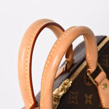 将图片加载到图库查看器，極美品 LOUIS VUITTON ルイヴィトン スピーディー バンドリエール25 ハンドバッグ ショルダーバッグ 2way M46977 モノグラム レザー 中古 4a005789