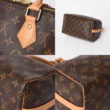 将图片加载到图库查看器，極美品 LOUIS VUITTON ルイヴィトン スピーディー バンドリエール25 ハンドバッグ ショルダーバッグ 2way M46977 モノグラム レザー 中古 4a005789
