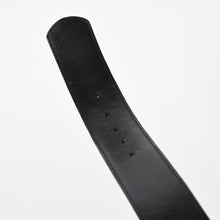 将图片加载到图库查看器，CHROME HEARTS クロムハーツ 1.5 BELT STRAP 1.5インチ レザーベルトストラップ サイズ30 ホースシュー シルバー925 美品 中古 4a005742