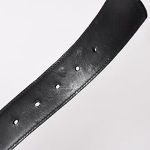 将图片加载到图库查看器，CHROME HEARTS クロムハーツ 1.5 BELT STRAP 1.5インチ レザーベルトストラップ サイズ30 ホースシュー シルバー925 美品 中古 4a005742