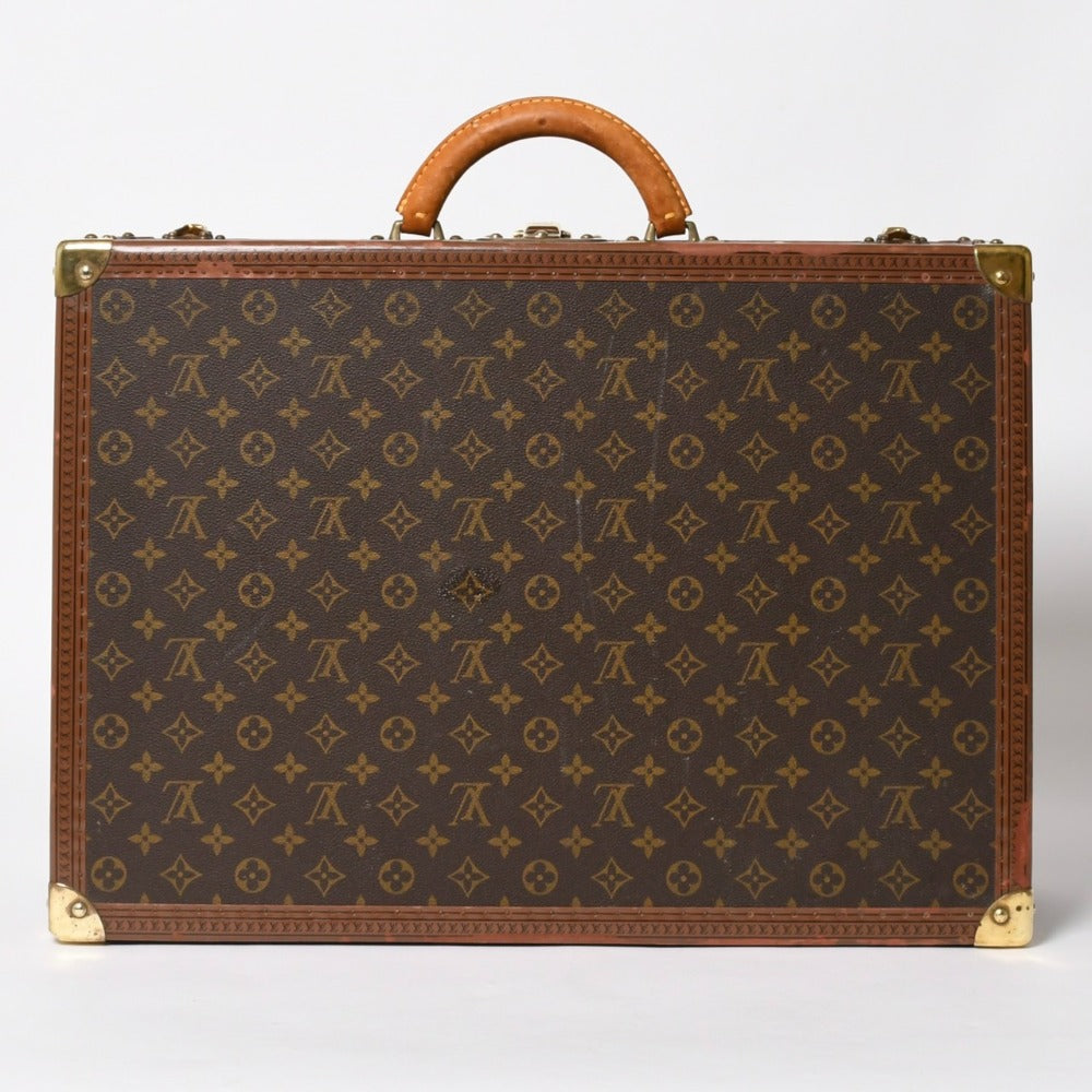 LOUIS VUITTON Alzer 55 Trunk Case Hard Case M21229 Monogram PVC Leather Good Used 4a005797