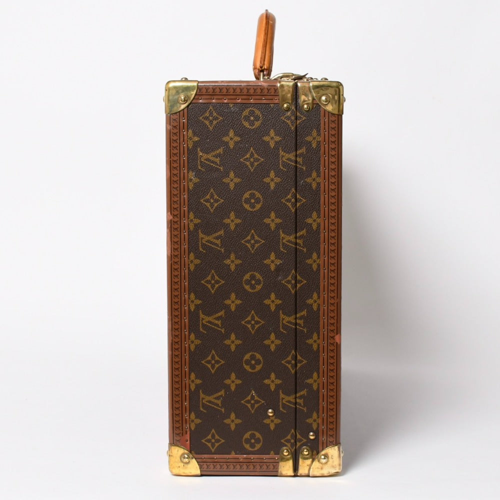 LOUIS VUITTON Alzer 55 Trunk Case Hard Case M21229 Monogram PVC Leather Good Used 4a005797