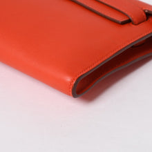 Load the image into the gallery viewer. Like new HERMES KELLY CUT Kelly cut handbag Vaux Swift Capucines Silver hardware T stamp Used 4a005774