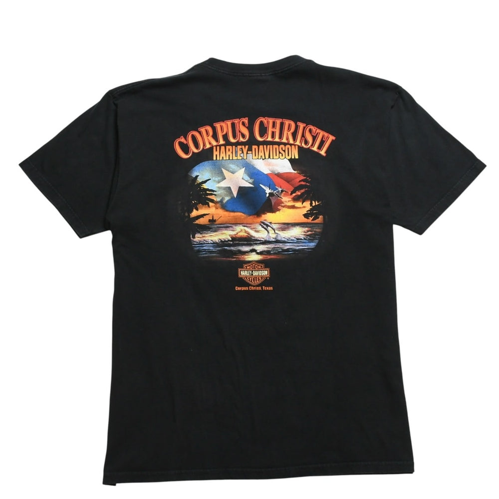 HARLEY DAVIDSON ハーレーダヴィッドソン 90's 半袖Tシャツ サイズXL ブラック コットン 1996年製 古着 美品 中古 4a005849