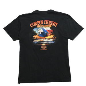 HARLEY DAVIDSON ハーレーダヴィッドソン 90's 半袖Tシャツ サイズXL ブラック コットン 1996年製 古着 美品 中古 4a005849