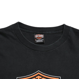 HARLEY DAVIDSON ハーレーダヴィッドソン 90's 半袖Tシャツ サイズXL ブラック コットン 1996年製 古着 美品 中古 4a005849