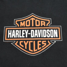 画像をギャラリービューアに読み込む, HARLEY DAVIDSON ハーレーダヴィッドソン 90's 半袖Tシャツ サイズXL ブラック コットン 1996年製 古着 美品 中古 4a005849
