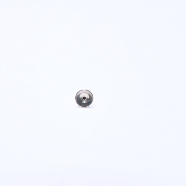 新品未使用品 CHROME HEARTS クロムハーツ ラバー RUBBER HOOP CROSS SML クロスバンドフープシリコンピアス 重量0.71 ブラック 中古 4a005751