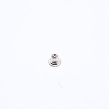 画像をギャラリービューアに読み込む, 新品未使用品 CHROME HEARTS クロムハーツ ラバー RUBBER HOOP CROSS SML クロスバンドフープシリコンピアス 重量0.71 ブラック 中古 4a005748