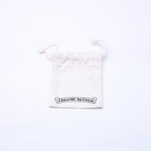 画像をギャラリービューアに読み込む, 新品未使用品 CHROME HEARTS クロムハーツ ラバー RUBBER HOOP CROSS SML クロスバンドフープシリコンピアス 重量0.71 ブラック 中古 4a005748