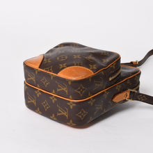 将图片加载到图库查看器，LOUIS VUITTON ルイヴィトン アマゾン ショルダーバッグ M45236 モノグラム PVC レザー ブラウン 美品 中古 4a005671