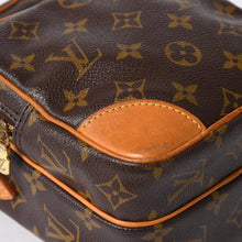 将图片加载到图库查看器，LOUIS VUITTON ルイヴィトン アマゾン ショルダーバッグ M45236 モノグラム PVC レザー ブラウン 美品 中古 4a005671