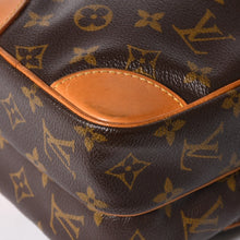 将图片加载到图库查看器，LOUIS VUITTON ルイヴィトン アマゾン ショルダーバッグ M45236 モノグラム PVC レザー ブラウン 美品 中古 4a005671