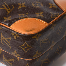 将图片加载到图库查看器，LOUIS VUITTON ルイヴィトン アマゾン ショルダーバッグ M45236 モノグラム PVC レザー ブラウン 美品 中古 4a005671