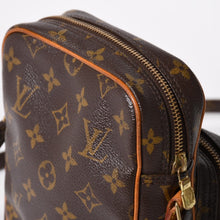 将图片加载到图库查看器，LOUIS VUITTON ルイヴィトン アマゾン ショルダーバッグ M45236 モノグラム PVC レザー ブラウン 美品 中古 4a005671
