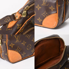 将图片加载到图库查看器，LOUIS VUITTON ルイヴィトン アマゾン ショルダーバッグ M45236 モノグラム PVC レザー ブラウン 美品 中古 4a005671