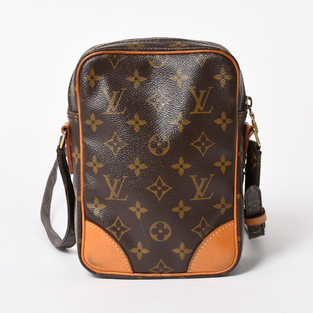 LOUIS VUITTON ルイヴィトン アマゾン ショルダーバッグ M45236 モノグラム PVC レザー ブラウン 美品 中古 4a005671