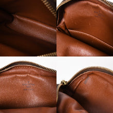 将图片加载到图库查看器，LOUIS VUITTON ルイヴィトン アマゾン ショルダーバッグ M45236 モノグラム PVC レザー ブラウン 美品 中古 4a005671