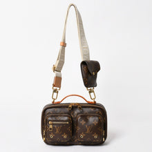 将图片加载到图库查看器，極美品 LOUIS VUITTON ルイヴィトン モノグラム ユーティリティ クロスボディ M80446 ショルダーバッグ ブラウン ゴールド金具 中古 4a005654