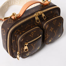 将图片加载到图库查看器，極美品 LOUIS VUITTON ルイヴィトン モノグラム ユーティリティ クロスボディ M80446 ショルダーバッグ ブラウン ゴールド金具 中古 4a005654