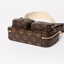 将图片加载到图库查看器，極美品 LOUIS VUITTON ルイヴィトン モノグラム ユーティリティ クロスボディ M80446 ショルダーバッグ ブラウン ゴールド金具 中古 4a005654