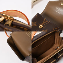 将图片加载到图库查看器，極美品 LOUIS VUITTON ルイヴィトン モノグラム ユーティリティ クロスボディ M80446 ショルダーバッグ ブラウン ゴールド金具 中古 4a005654