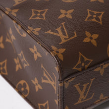 将图片加载到图库查看器，極美品 LOUIS VUITTON ルイヴィトン サックプラBB ハンドバッグ M46265 モノグラム ショルダーバッグ 2WAY PVC レザー ブラウン ゴールド金具 中古 4a005632
