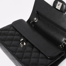 将图片加载到图库查看器，新品同様 CHANEL シャネル マトラッセ23 Wフラップ Wチェーンショルダーバッグ ランダム番台 ココマーク キャビアスキン ブラック 中古 4a005676