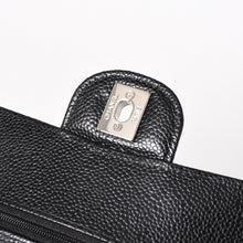 将图片加载到图库查看器，新品同様 CHANEL シャネル マトラッセ23 Wフラップ Wチェーンショルダーバッグ ランダム番台 ココマーク キャビアスキン ブラック 中古 4a005676