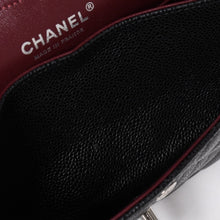 将图片加载到图库查看器，新品同様 CHANEL シャネル マトラッセ23 Wフラップ Wチェーンショルダーバッグ ランダム番台 ココマーク キャビアスキン ブラック 中古 4a005676