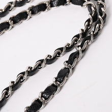 将图片加载到图库查看器，新品同様 CHANEL シャネル マトラッセ23 Wフラップ Wチェーンショルダーバッグ ランダム番台 ココマーク キャビアスキン ブラック 中古 4a005676