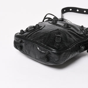 Like new BALENCIAGA Le Cagole Shoulder Bag Black Black 719065 Current Used 4a005682