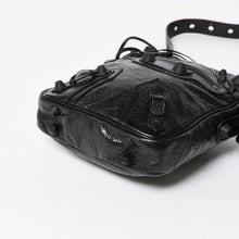 画像をギャラリービューアに読み込む, 新品同様 BALENCIAGA バレンシアガ ル カゴール ショルダーバッグ ブラック ブラック 719065 現行 中古 4a005682