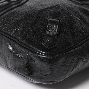 Like new BALENCIAGA Le Cagole Shoulder Bag Black Black 719065 Current Used 4a005682