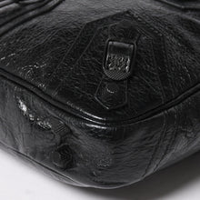 画像をギャラリービューアに読み込む, 新品同様 BALENCIAGA バレンシアガ ル カゴール ショルダーバッグ ブラック ブラック 719065 現行 中古 4a005682