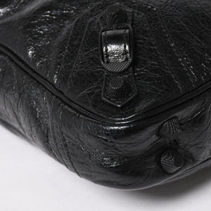 Like new BALENCIAGA Le Cagole Shoulder Bag Black Black 719065 Current Used 4a005682