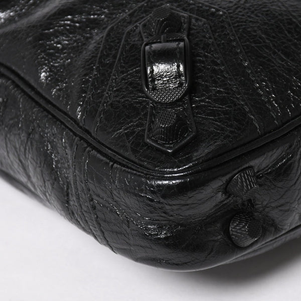 Like new BALENCIAGA Le Cagole Shoulder Bag Black Black 719065 Current Used 4a005682