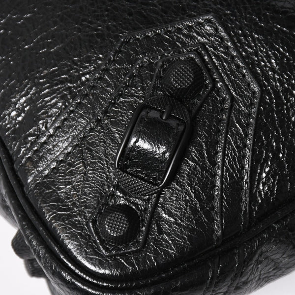 Like new BALENCIAGA Le Cagole Shoulder Bag Black Black 719065 Current Used 4a005682