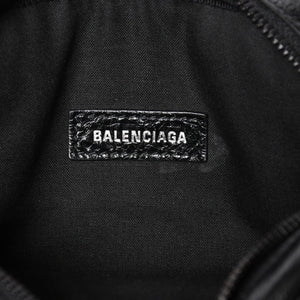 Like new BALENCIAGA Le Cagole Shoulder Bag Black Black 719065 Current Used 4a005682