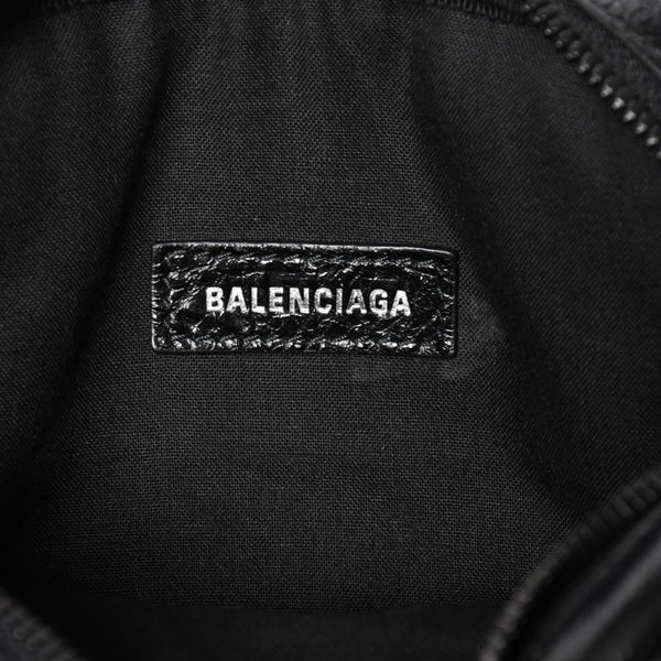 Like new BALENCIAGA Le Cagole Shoulder Bag Black Black 719065 Current Used 4a005682
