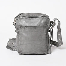 将图片加载到图库查看器，BALENCIAGA バレンシアガ ル・カゴール ショルダーバッグ グレー レザー 719065 シルバー金具 美品 中古 4a005476